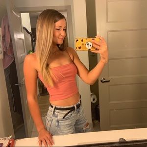 Kendall & Kylie LA Hearts Crop Top